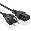 UL Listed 5 Ft AC Power Cord...