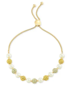 Charter Club Gold-Tone Pave &...
