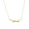 Tiffany Knot Pendant Necklace