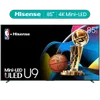 Hisense 85-Inch Class U9...