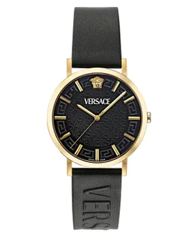 Versace Unisex Swiss Black...