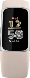 Fitbit Charge 6 Zilver/Creme