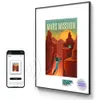 INKPOSTER Tela 28.5" - Color Screen E Ink Spectra 6 with Sharp IGZO - Up to 1 year on one charge - Paper-like: Silent, no Blue Light - Aluminium Body - Thousands of Artworks in Application
