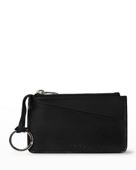 Zip Wallet in Calf Leather