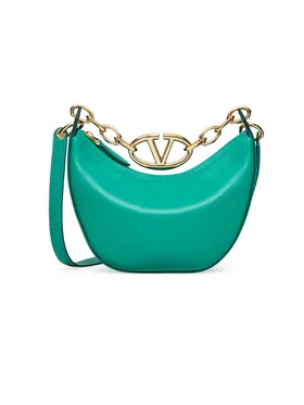 Women's VLogo Moon Mini Hobo...