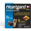 Heartgard Plus, up to 25 lbs,...
