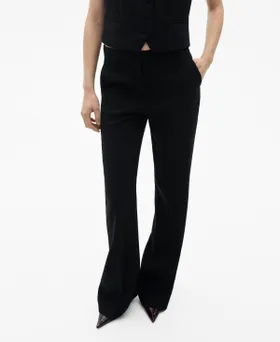 Mango Women's Wide Leg Suit...