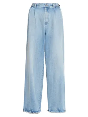 Women's Pleated-Front...
