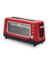 Dash Clear View Toaster - Red