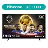 Hisense 58" Class 4K UHD LED...