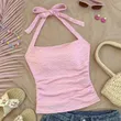 Women's Vacation Halter Knit...