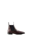 Nelson Mahogany Dealer Boots