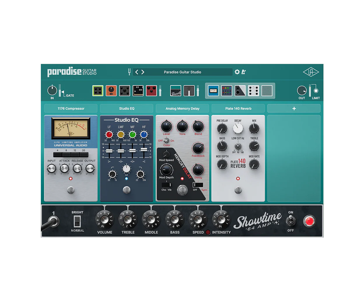Universal Audio Paradise Guitar Studio