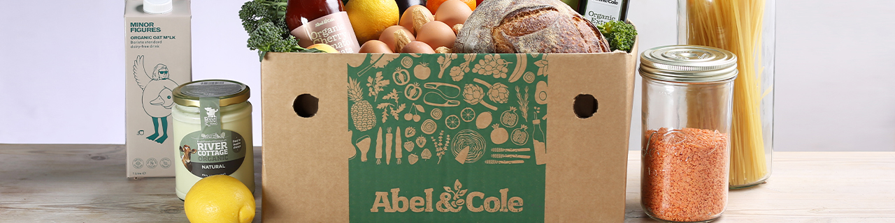 Abel & Cole promotional image for a code offer