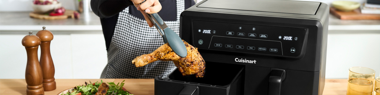 Cuisinart promotional image for a code offer