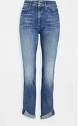 High-Waisted Rascal Ankle Slit